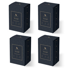 Load image into Gallery viewer, Katie Jayne 285ml 'Tulip' Champagne Flutes | Set of 4, 8, 12 or 16 | Mouth-Blown Glassware Multipacks