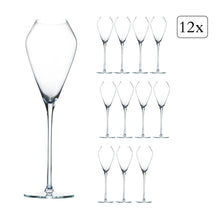 Load image into Gallery viewer, Katie Jayne 285ml 'Tulip' Champagne Flutes | Set of 4, 8, 12 or 16 | Mouth-Blown Glassware Multipacks