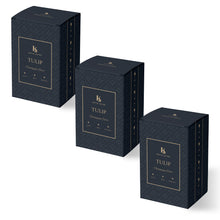 Load image into Gallery viewer, Katie Jayne 285ml 'Tulip' Champagne Flutes | Set of 4, 8, 12 or 16 | Mouth-Blown Glassware Multipacks