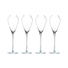 Load image into Gallery viewer, Katie Jayne 285ml 'Tulip' Champagne Flutes Set of 4, Mouth-Blown Glass Set