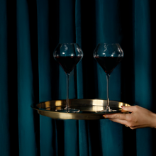 Load image into Gallery viewer, Katie Jayne 450ml ‘Tulip’ Beaujolais Wine Glasses Set of 4 Mouth-Blown Glassware