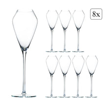Load image into Gallery viewer, Katie Jayne 285ml &#39;Tulip&#39; Champagne Flutes | Set of 4, 8, 12 or 16 | Mouth-Blown Glassware Multipacks

