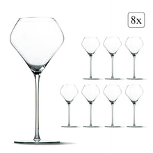 Load image into Gallery viewer, Katie Jayne 450ml ‘Tulip’ Beaujolais Wine Glasses | Set of 4, 8 or 12 | Mouth-Blown Glassware Multipacks
