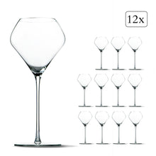 Load image into Gallery viewer, Katie Jayne 450ml ‘Tulip’ Beaujolais Wine Glasses | Set of 4, 8 or 12 | Mouth-Blown Glassware Multipacks

